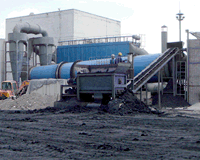 内蒙古呼和浩特Φ2.2x18煤泥烘干生产现场